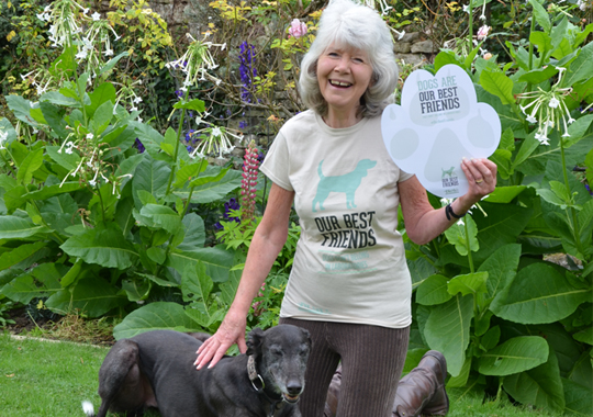 Author Jilly Cooper supports our campaign to end experiments on cats and dogs