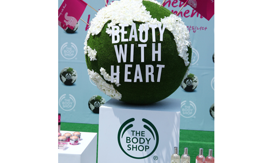 Global Campaign with The Body Shop - Korea