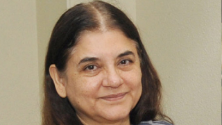 Mrs Maneka Gandhi, the Indian Union Cabinet Minister