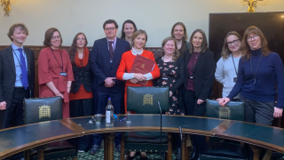 Cruelty Free International’s Dr Emma Grange (far right of pic) met with Rebecca Pow MP and representatives from environmental and human health protection groups to discuss chemicals