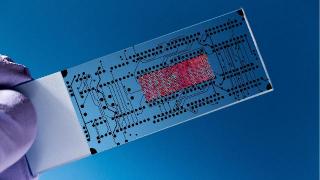 Lab on chip (LOC) is a device that integrates laboratory functions on nano chip